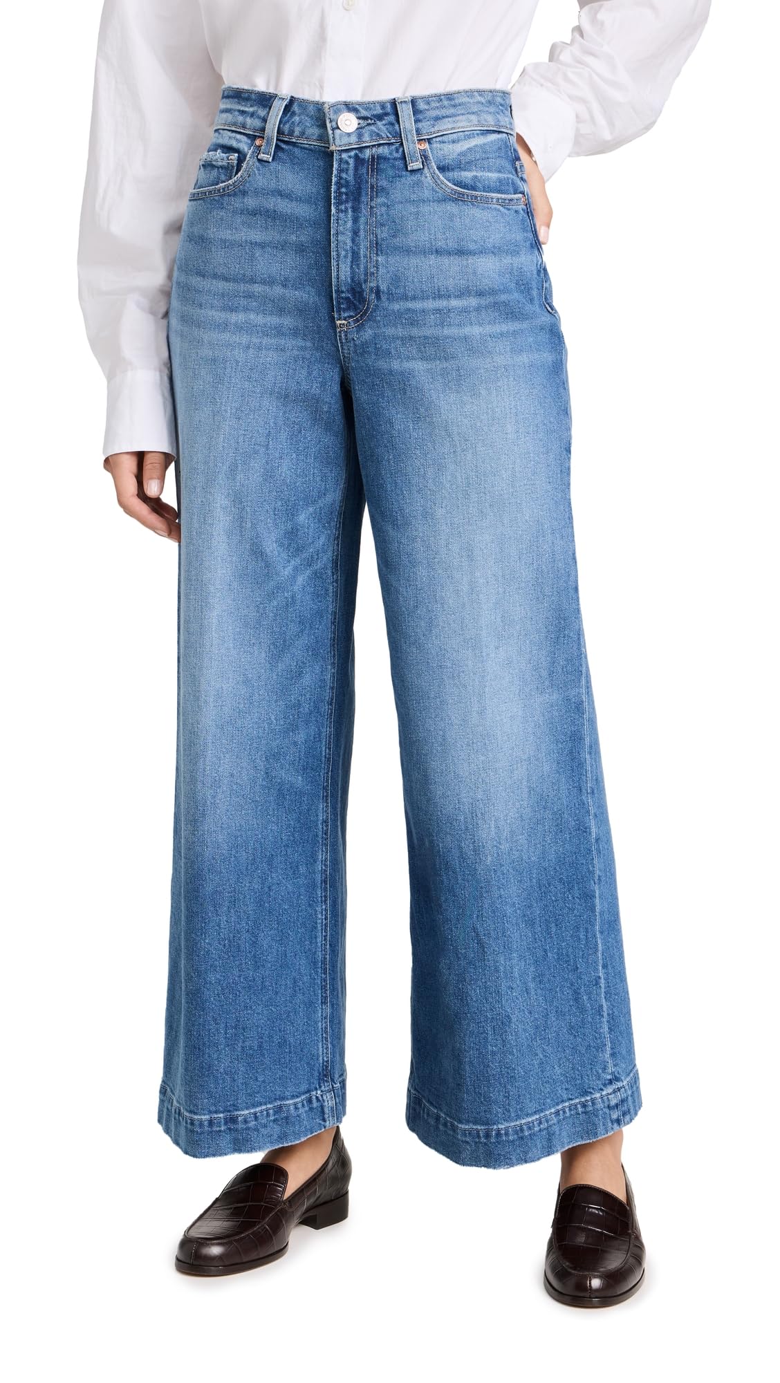 PAIGE Women's Harper Ankle Jeans - High Waist Skinny Stretch Denim Pants for Casual & Work Outfits | Perfect for Office, Date Night & Everyday Wear