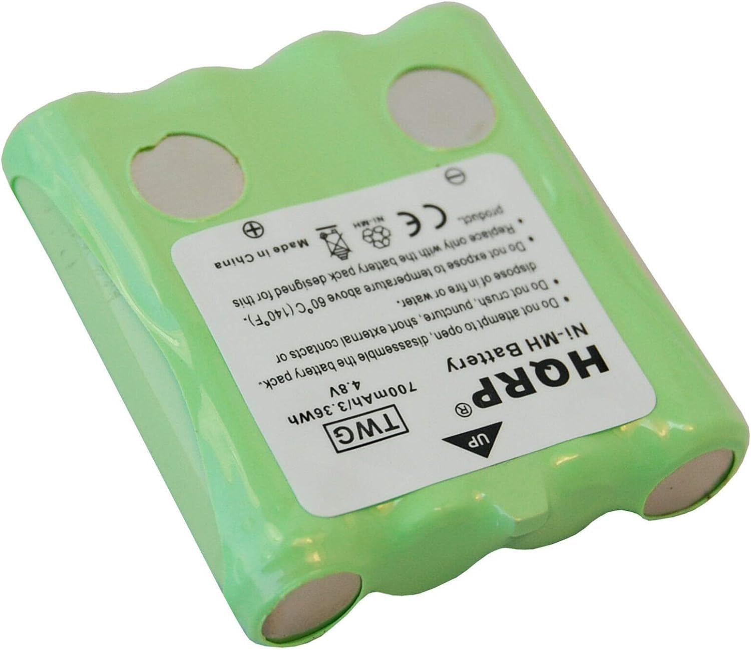 HQRP Rechargeable Two-Way Radio Battery Pack - Compatible with UltraLast ULFA-BP/ULFABP 23-1246/231246 - Long-Lasting Replacement Battery for Walkie Talkies - Perfect for Outdoor Adventures, Construction Sites & Emergency Communication