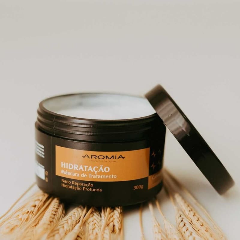 Aromia Cosmetics Hydrating Hair Mask 300g - Deep Moisture Treatment for Dry & Damaged Hair - Salon-Quality Hair Care at Home