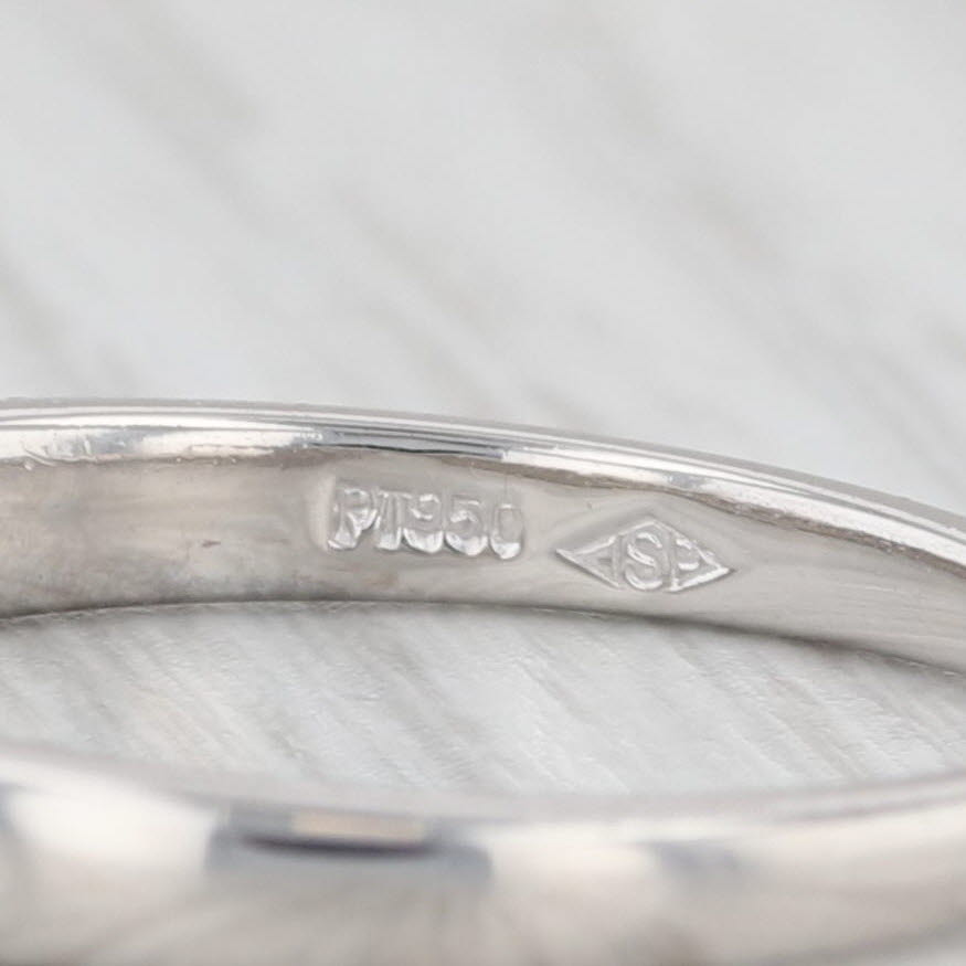 0.20ctw Diamond Wedding Band - 950 Platinum Stackable Anniversary Ring for Women - Perfect for Bridal Sets, Anniversary Gifts & Everyday Elegance