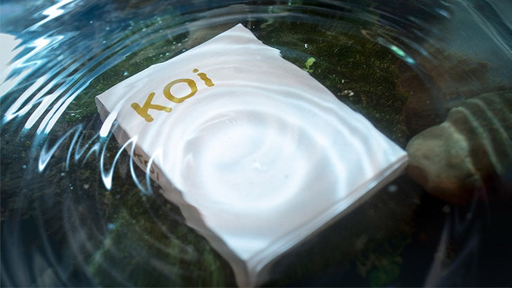 Premium Koi V2 Playing Cards - Waterproof & Durable Poker Cards for Magic Tricks, Cardistry, and Casino Games - Perfect for Professional Magicians, Card Players, and Collectors
