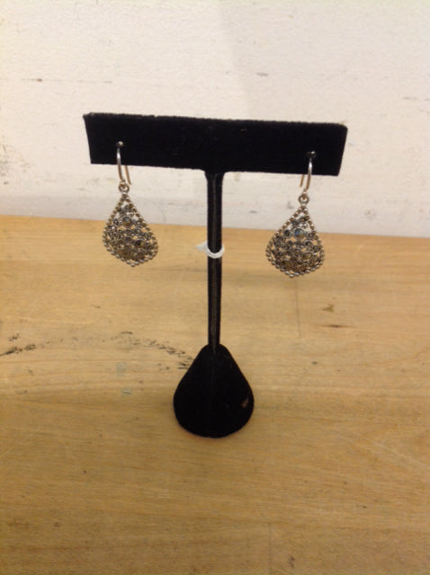 925 Sterling Silver Crystal Drop Earrings for Women - Elegant Dangle Earrings for Party, Wedding & Everyday Wear