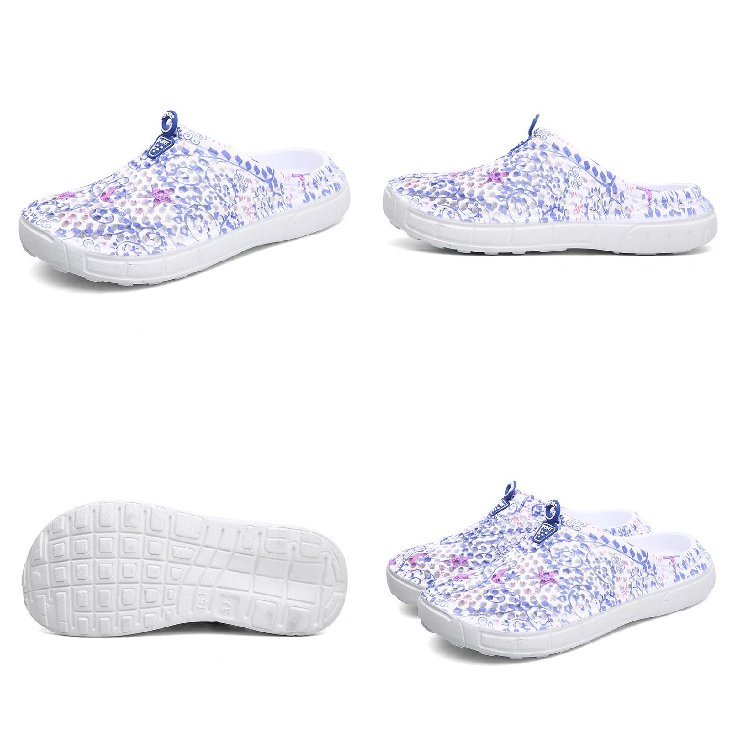 **Women's Garden Clogs - Breathable Water Shoes for Beach, Bathing, Walking & Travel - Comfortable Slip-On Footwear for Home, Pool & Outdoor Activities**