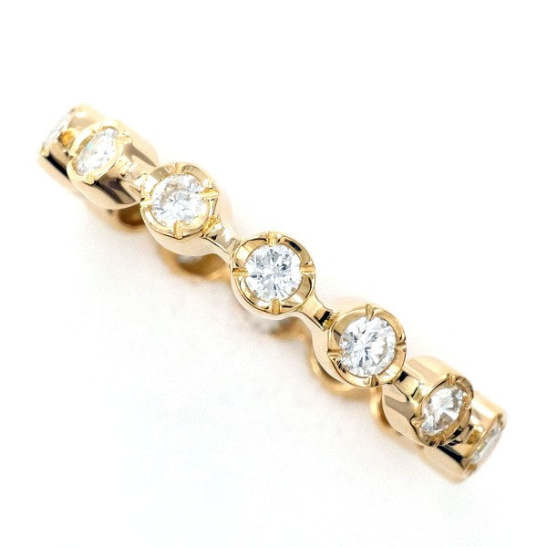 18K Yellow Gold Diamond Ring for Women - Elegant Solitaire Engagement & Wedding Band - Perfect for Proposals, Anniversaries, and Special Occasions