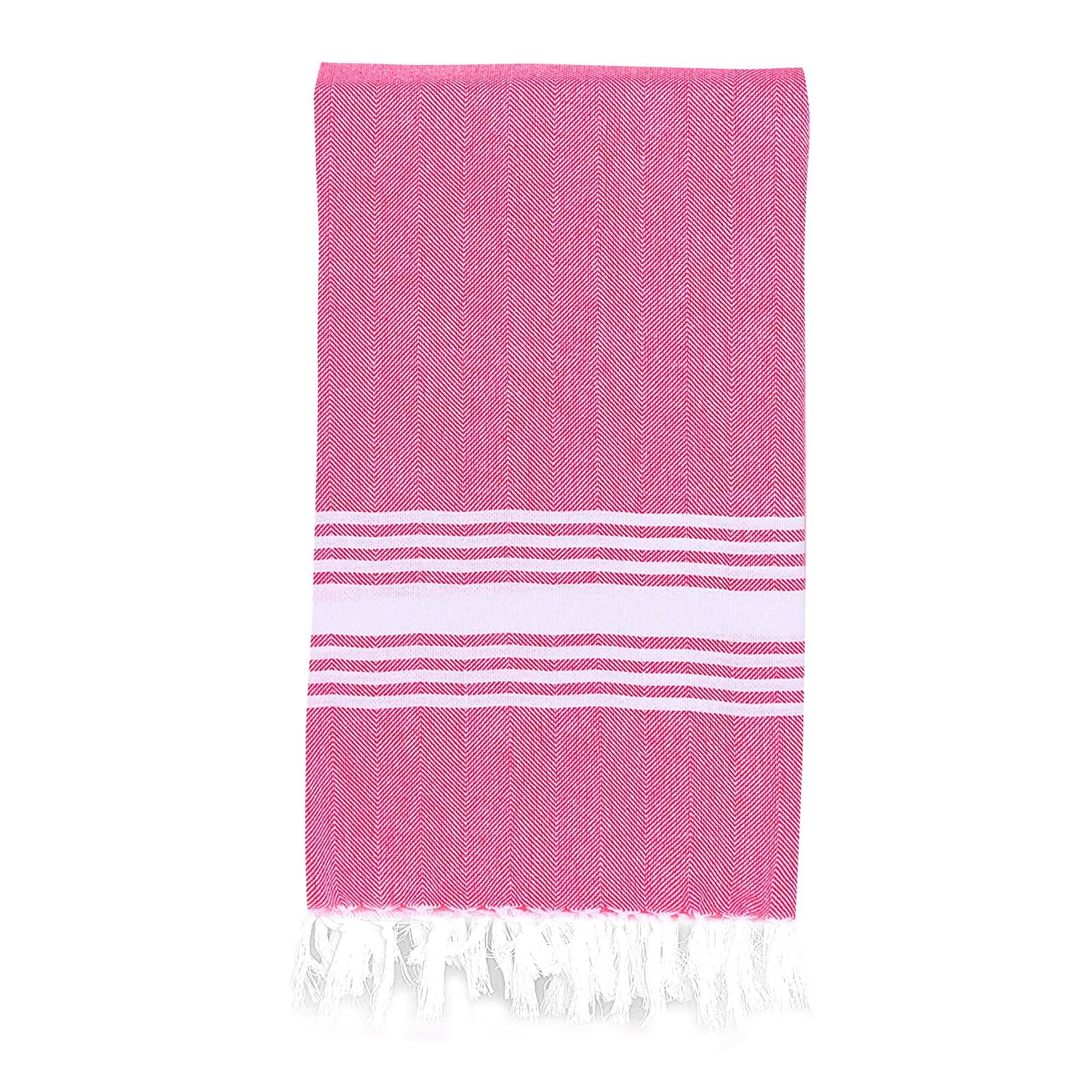 2-Pack Premium Turkish Cotton Bath Towels - Ultra Soft, Fast Drying & Lightweight (60