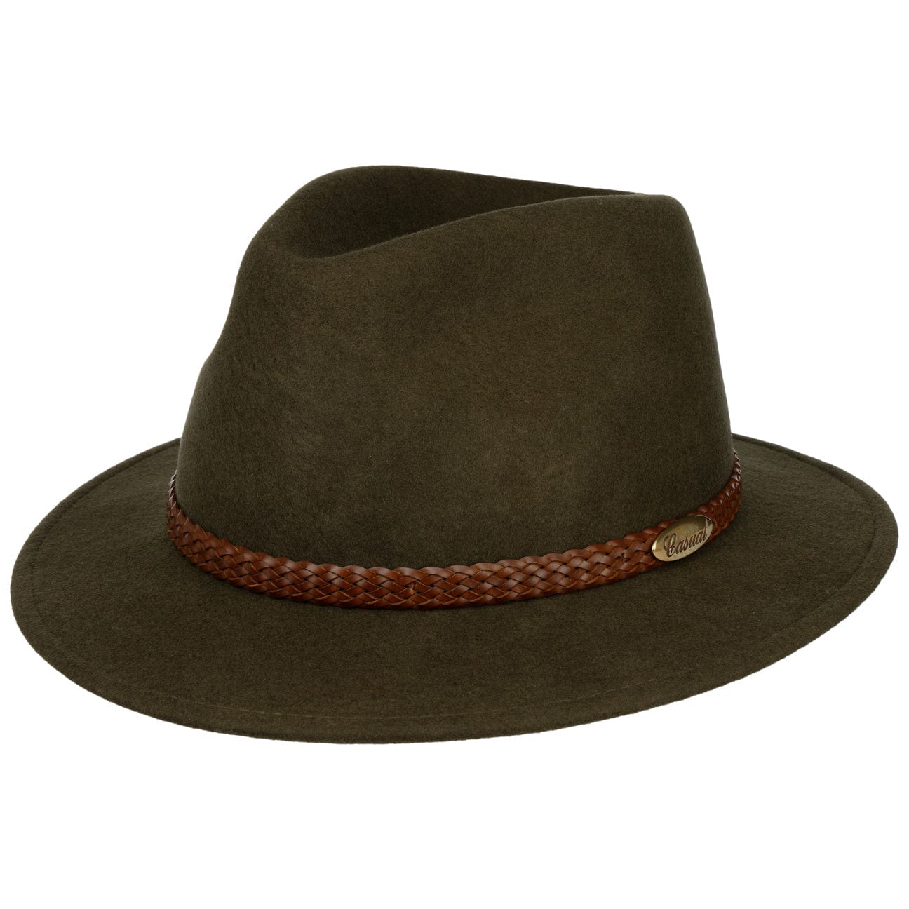 Stylish Casual Lightweight Wool Felt Travel Hat by Lierys - Perfect for Outdoor Adventures, Travel & Everyday Wear