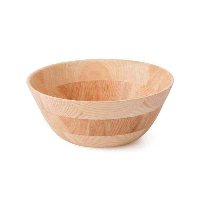 Premium Handcrafted Wooden Bowl - Natural & Eco-Friendly Kitchenware for Salads, Soups & Snacks | Perfect for Home Dining, Parties & Gifts