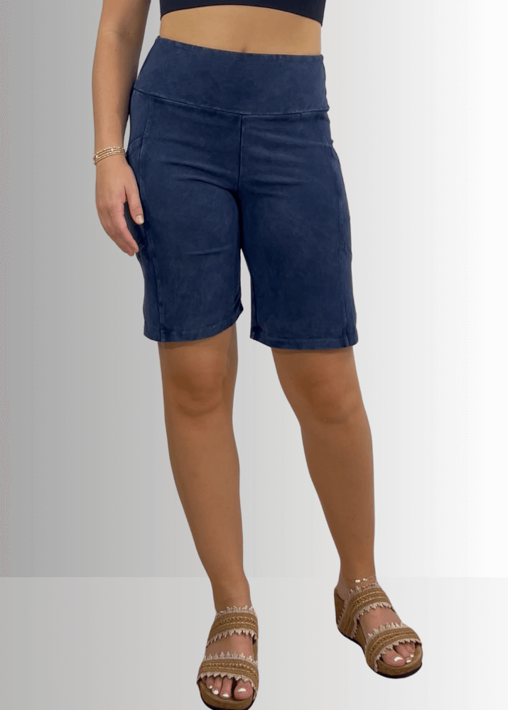 Perfect Fit Hybrid Cotton Shorts for Men - Dark Moss Green | Comfortable & Stylish Casual Wear for Gym, Running, and Outdoor Activities