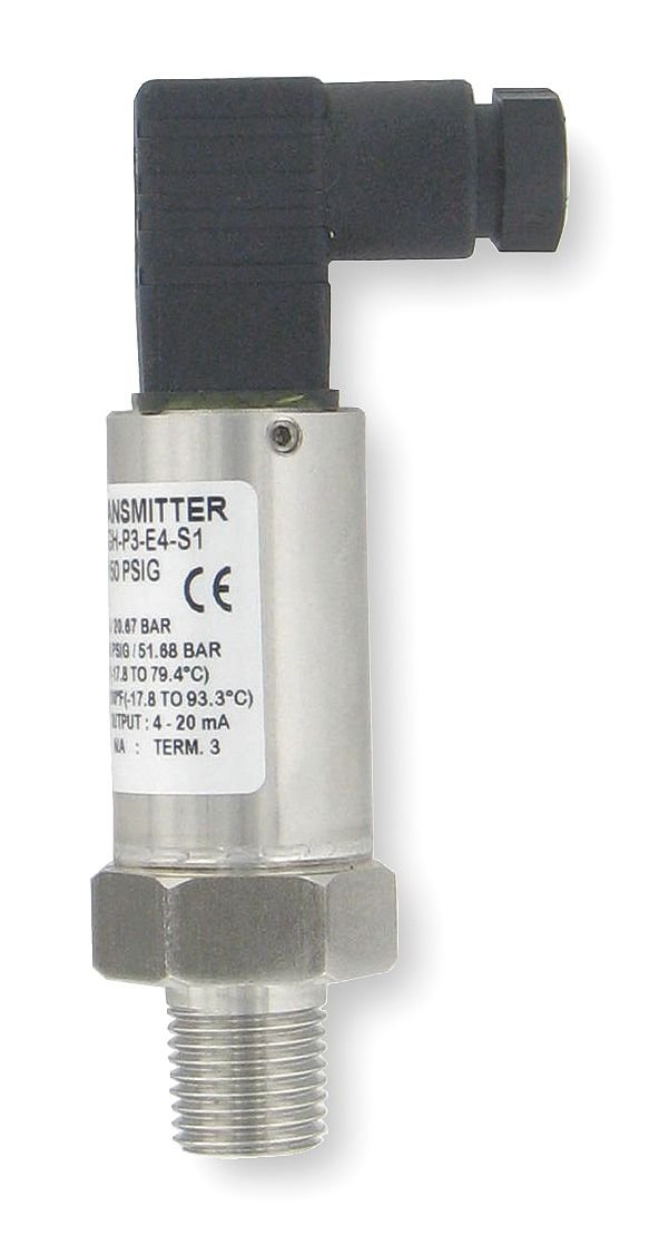 Dwyer® 628-12-GH-P1-E4-S1 Industrial Pressure Transmitter 0-200 psig, 4-20 mA Output, 2-Wire DIN Plug - Ideal for HVAC, Hydraulic Systems & Industrial Automation