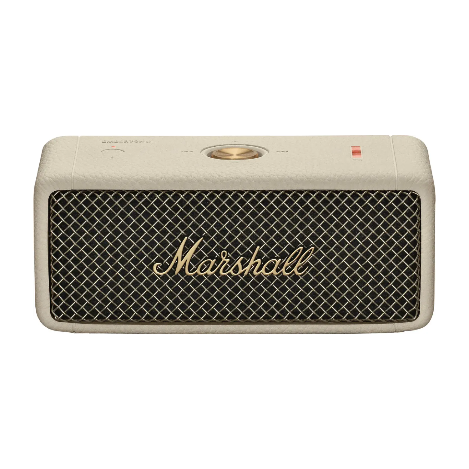 Marshall Emberton II Portable Bluetooth Speaker - White | Wireless Outdoor Speaker for Travel, Beach, and Parties