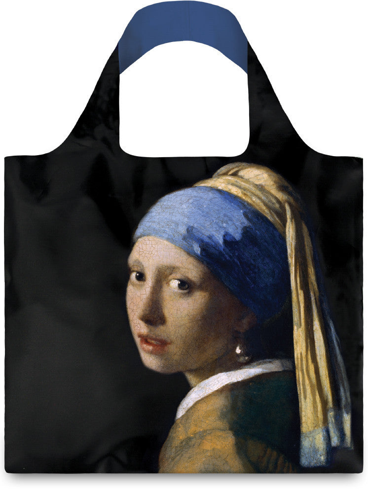 LOQI Tote Bag - MUSEUM Collection © Mauritshuis The Hague | Reusable Shopping Bag for Groceries, Beach & Daily Use