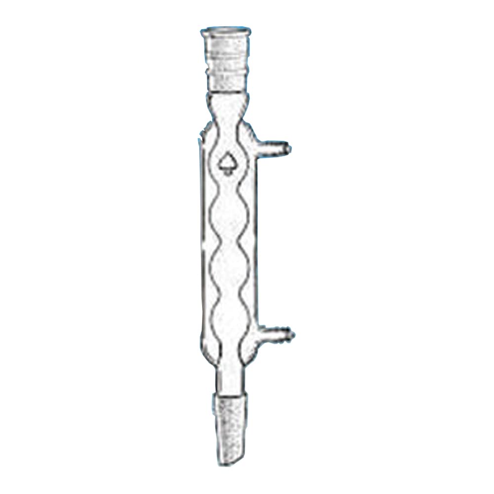 5945-13 Series Allihn Condenser with 250mm Jacket Length & 24/40 ST Joint - Premium Lab Glassware for Distillation & Chemistry Experiments