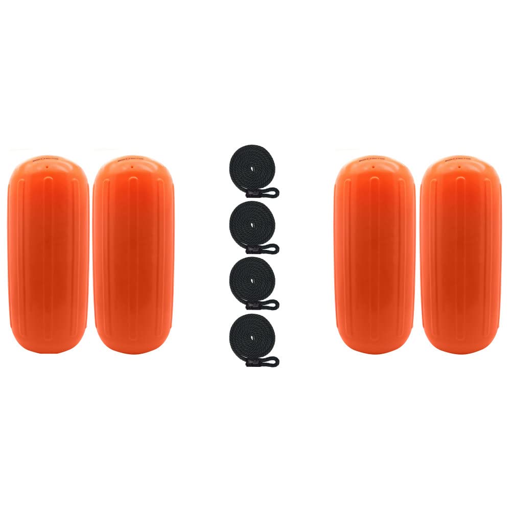 Extreme Max 3006.7715.4 BoatTector HTM Inflatable Fender 4-Pack - 6.5
