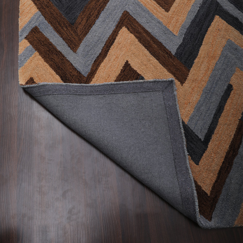 Elemental Hand Tufted Rug - Soft Bohemian Area Rug for Living Room, Bedroom & Nursery - Eco-Friendly Home Decor for Cozy Spaces