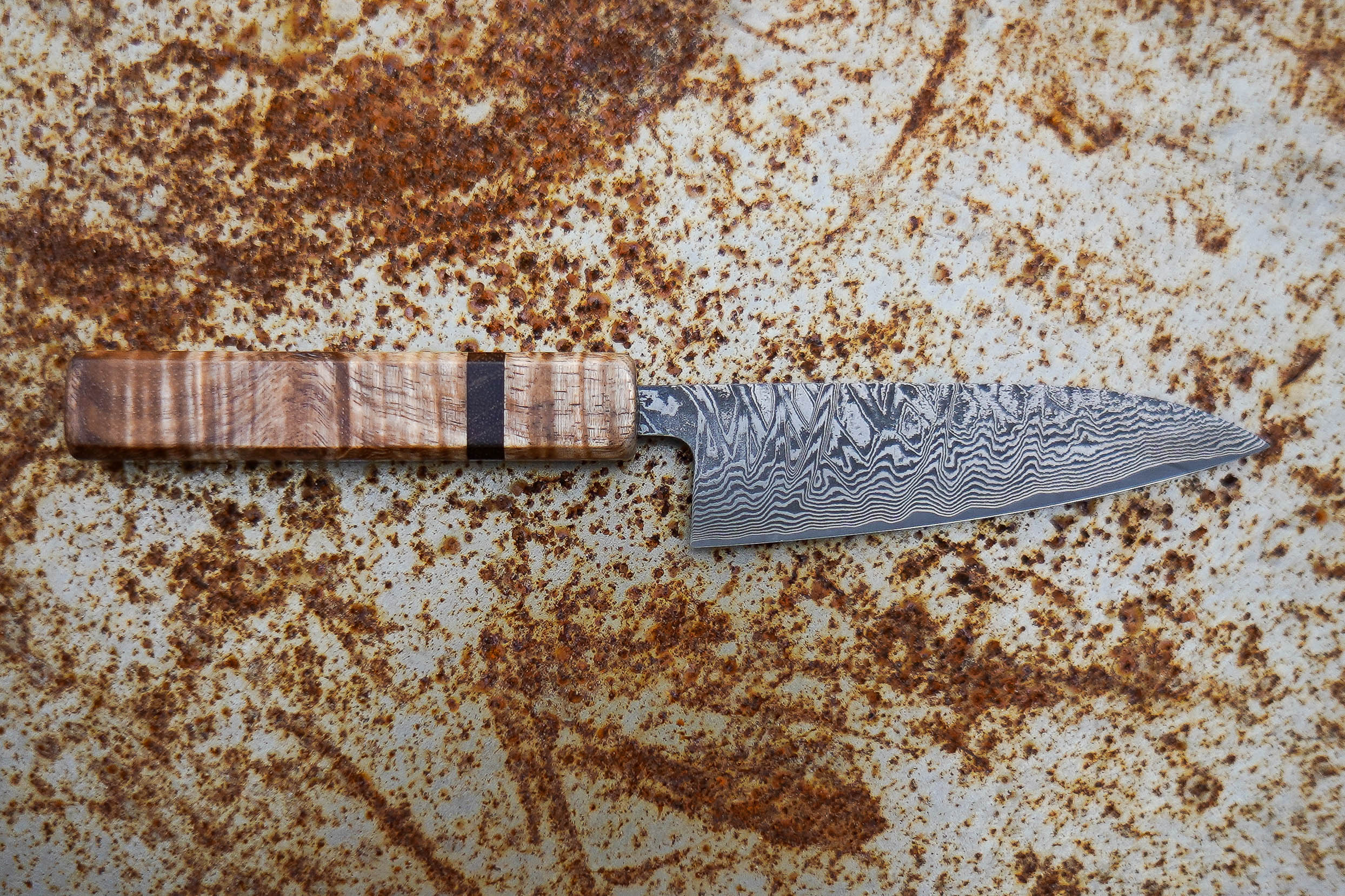 Shiro Kamo SG2 120mm Japanese Petty Knife - High Carbon Stainless Steel Kitchen Knife for Precision Slicing, Peeling & Garnishing - Perfect for Chefs & Home Cooking