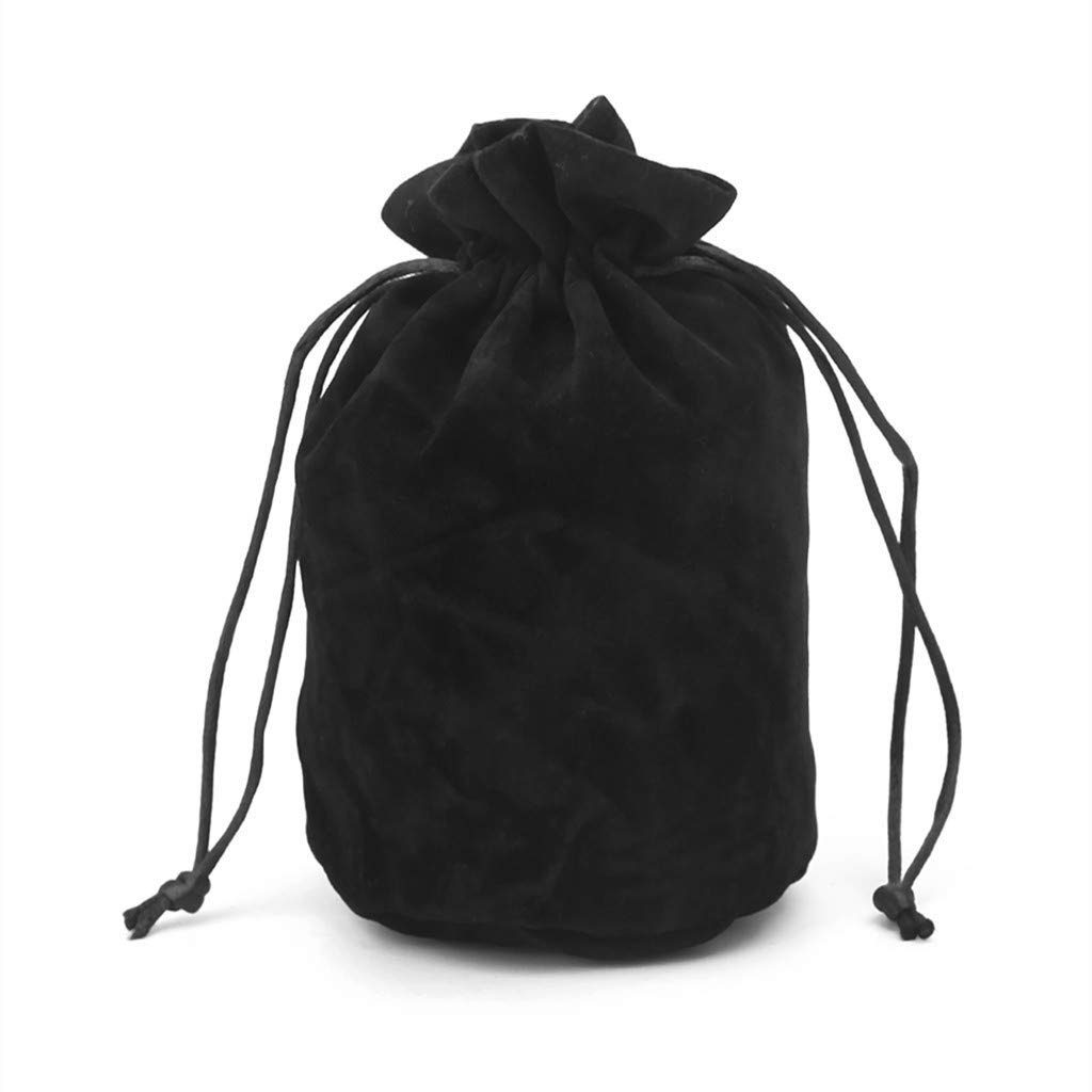 Vxeqnr Velvet Dice Bags - 1PC Drawstring Storage Pouch for Board Game Dice, Jewelry, Toys & Small Items - Perfect for Gifts, Travel & Game Nights