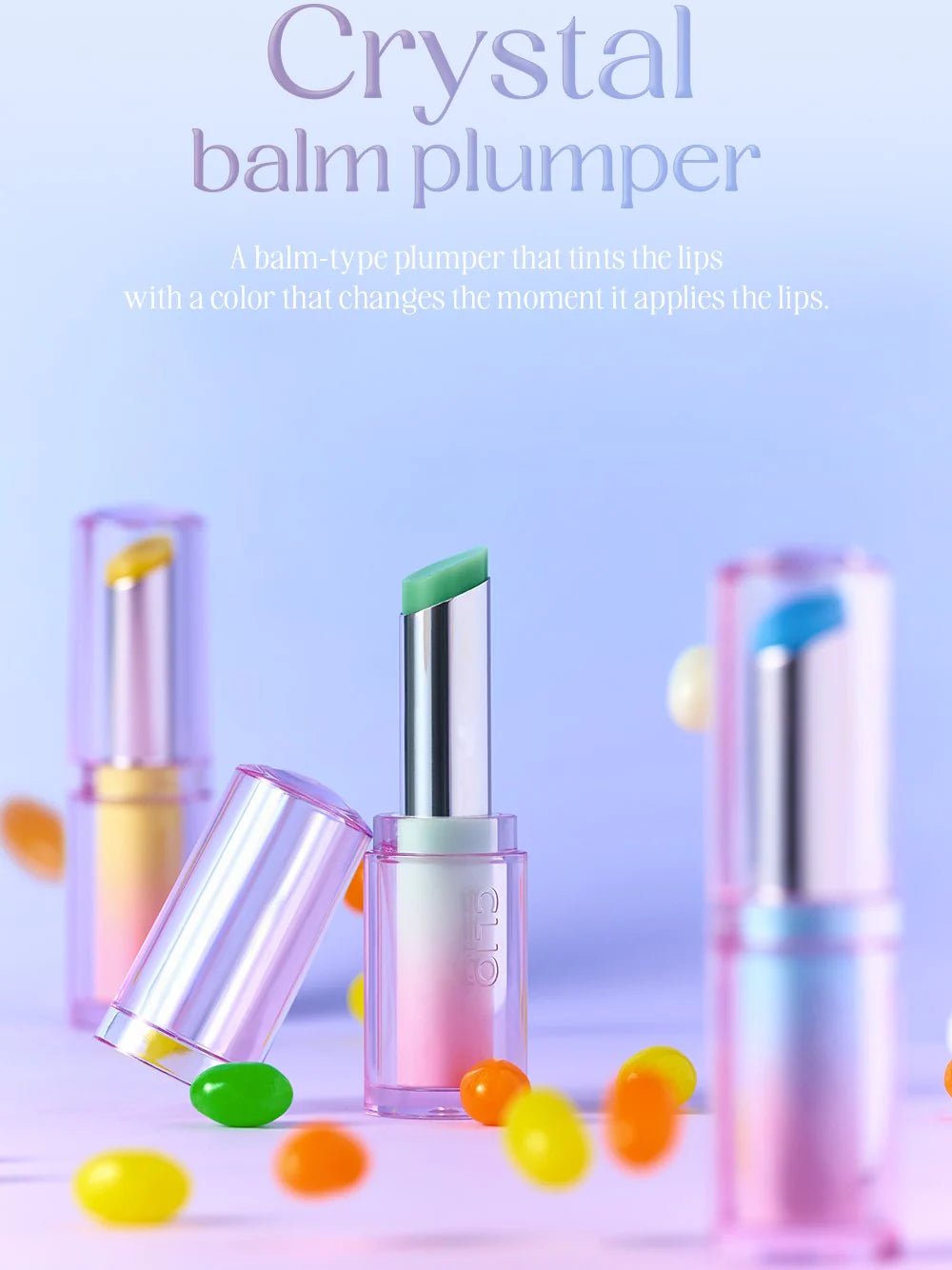 CLIO Crystal Balm Plumper 3.3g - Hydrating Lip Gloss with Plumping Effect, Vegan & Cruelty-Free | Perfect for Daily Moisture & Night Care