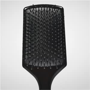 DIAMOND AMERICA Premium Paddle Hair Brush for Men & Women - Heavy Plastic Detangling Brush for Thick & Curly Hair - Salon Quality Hairbrush (8586) - Perfect for Home, Travel & Styling