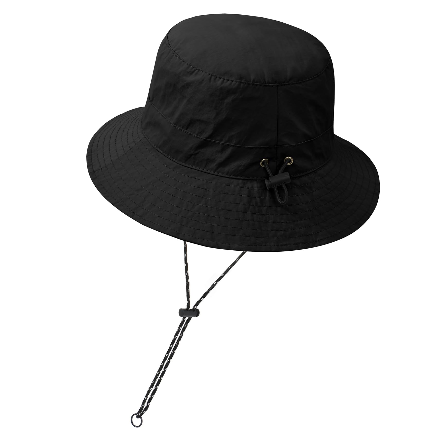 Durio Men's Waterproof Bucket Hat - Packable Sun Hat for Summer, Beach & Outdoor Travel - Perfect for Hiking, Fishing, and Vacation
