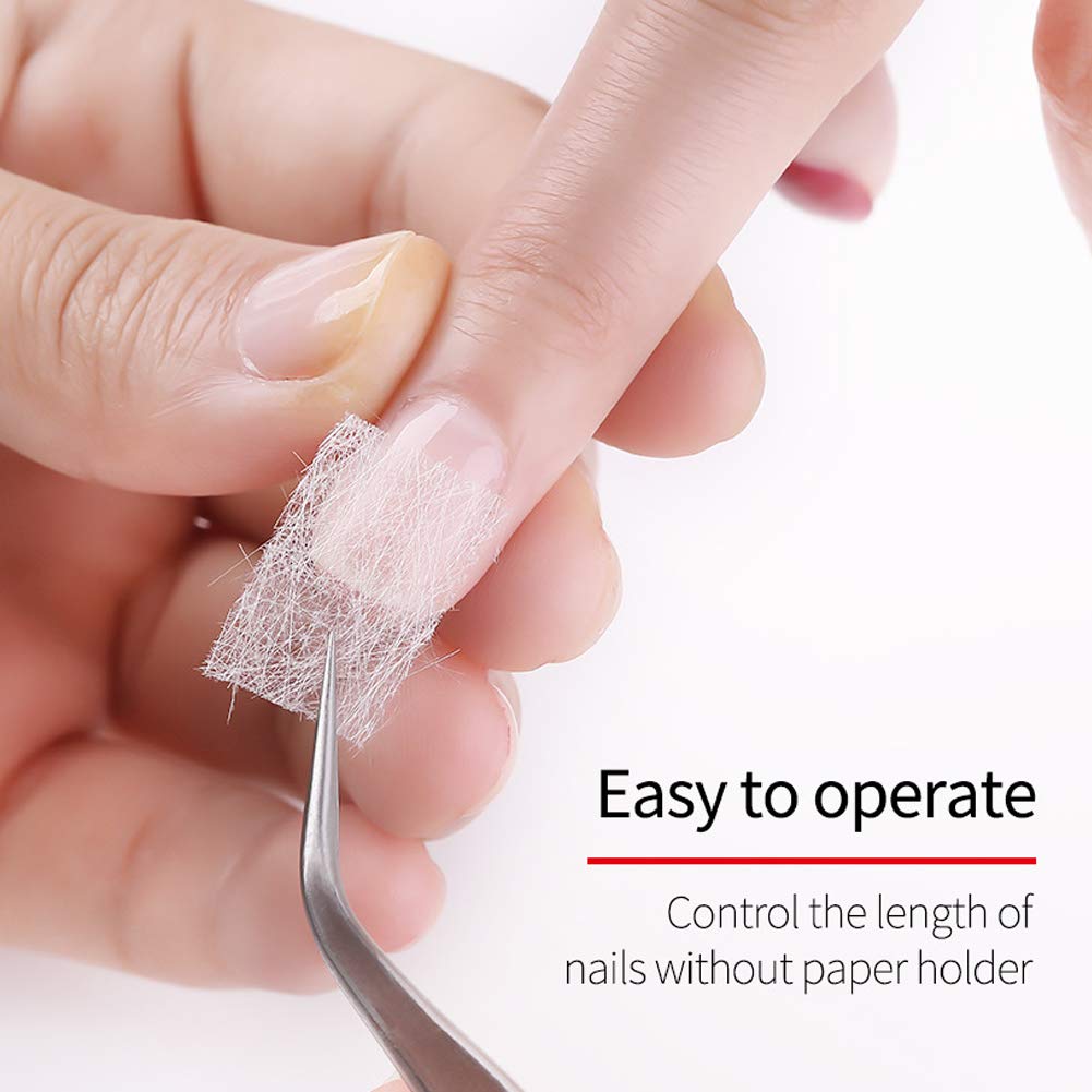 Professional Manicure Pedicure Set - 12-Piece Nail Care Kit with Buffers, Files, Non-Woven Silk Fiberglass Extensions, Tweezers & Shaped Clips for Gel Nail Art | Perfect for Home Salon, Travel & Gift Giving