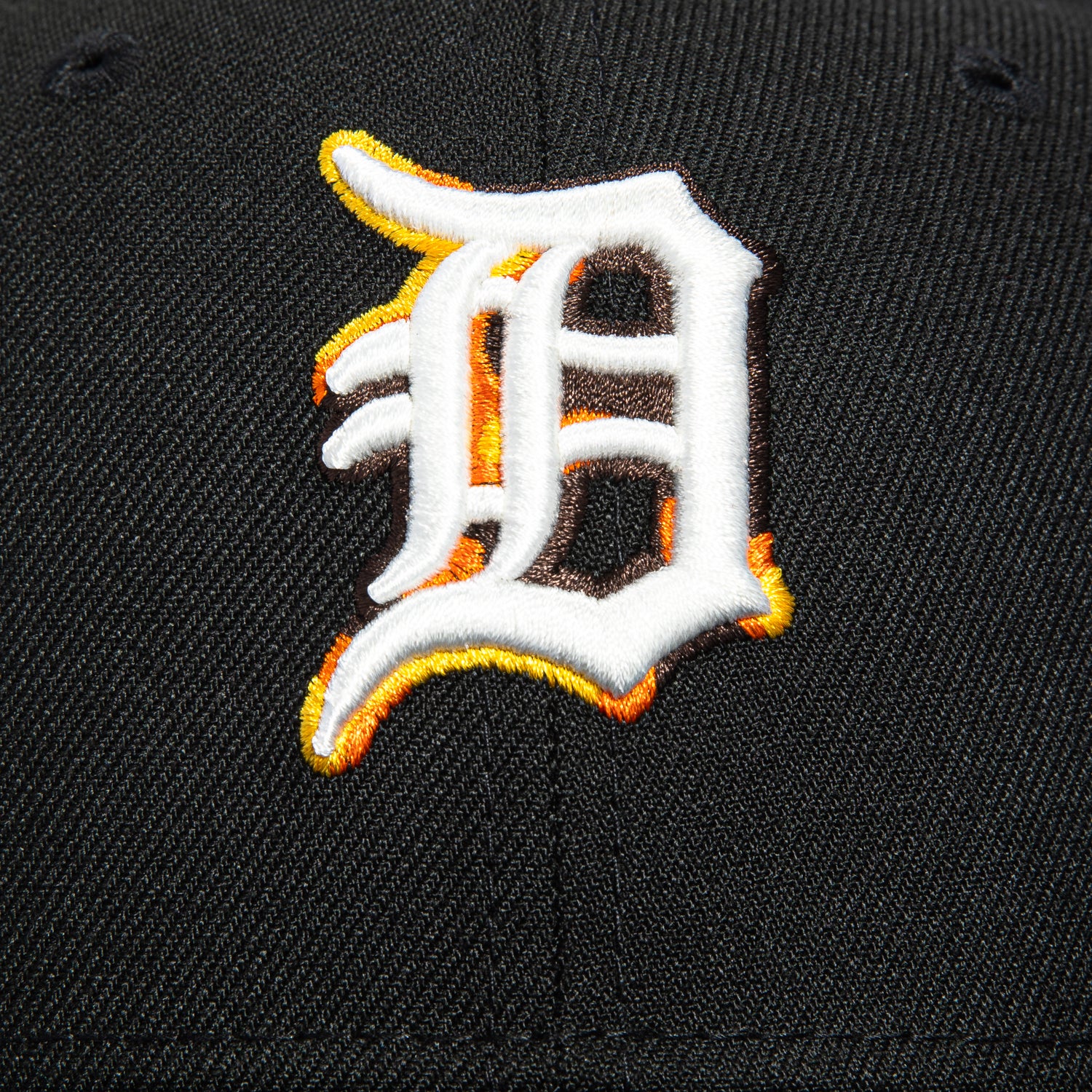 New Era 59Fifty Detroit Tigers Tortoise Shell Snapback Hat with Stadium Patch - Black | Official MLB Baseball Cap for Men, Game Day & Streetwear Fashion