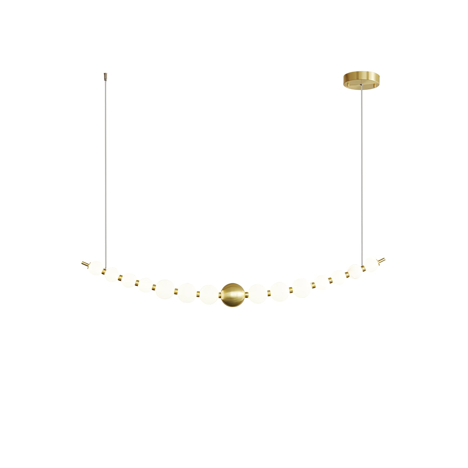 Brass & White