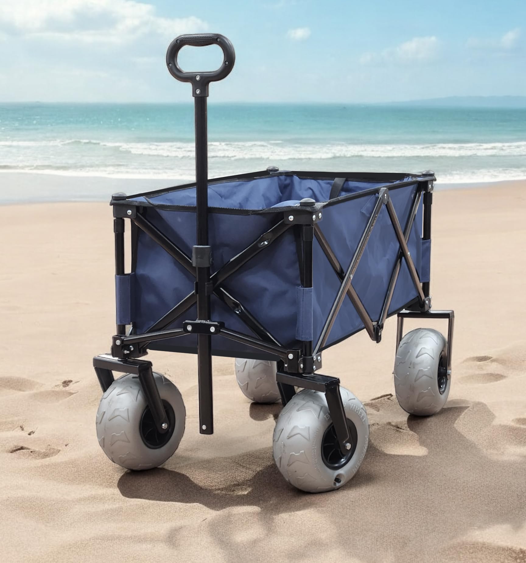 All-Terrain Beach Wagon with 9
