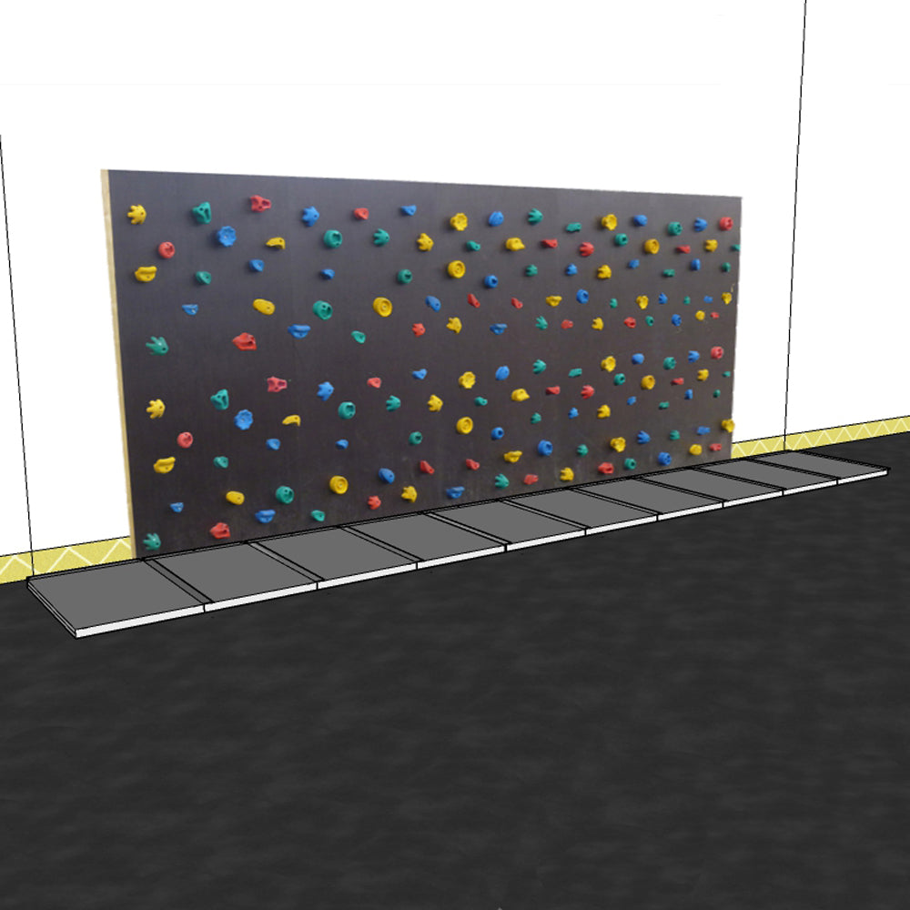 Premium Traverse Wall Mats 72x48x3.5 Inches - Thick Non-Slip Climbing Gym Flooring for Kids & Adults - Perfect for Home Gyms, Playrooms, and Indoor Rock Climbing Areas
