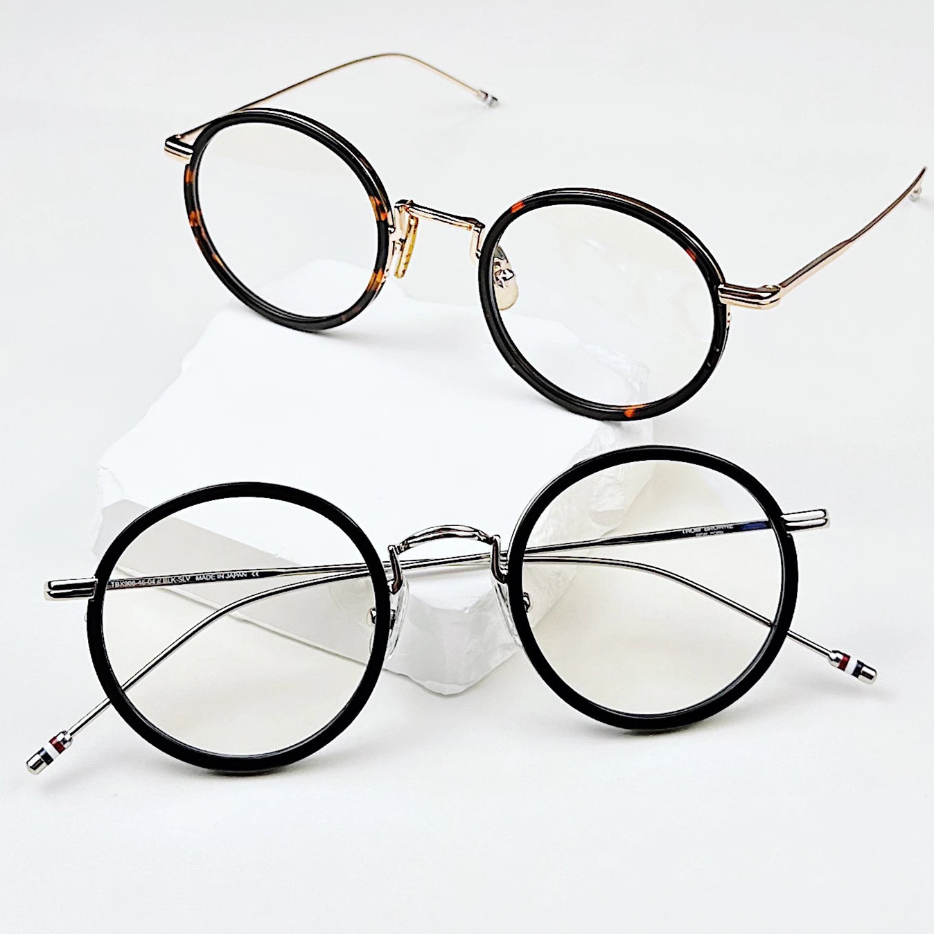 Stylish Black Unisex Acetate & Alloy Round Eyeglasses Frame X906 - Perfect for Reading, Work, and Fashion Accessories