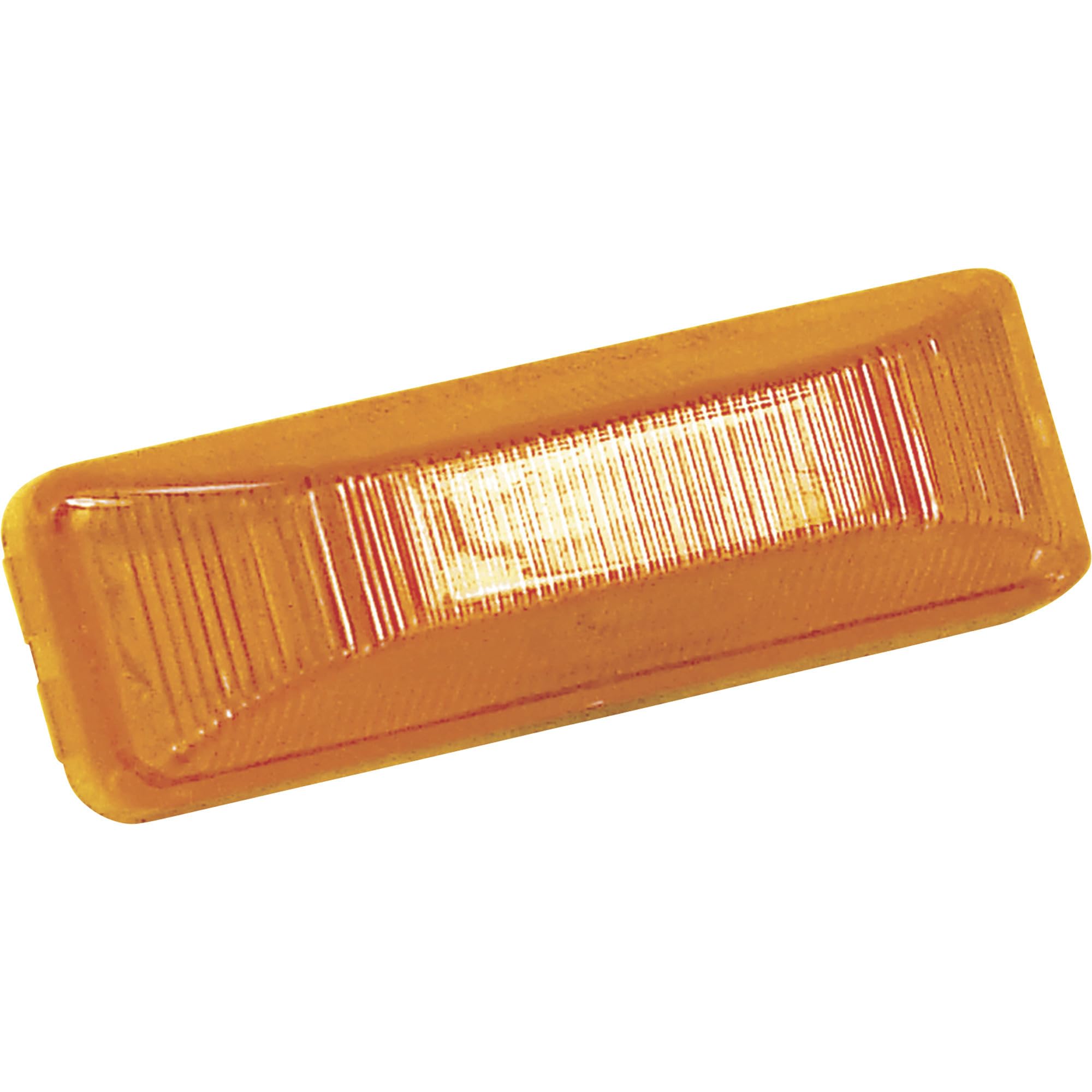 Blazer International B488A Amber Dual Bulb Clearance and Marker Light - Heavy Duty Truck & Trailer Safety Lighting for Road Visibility