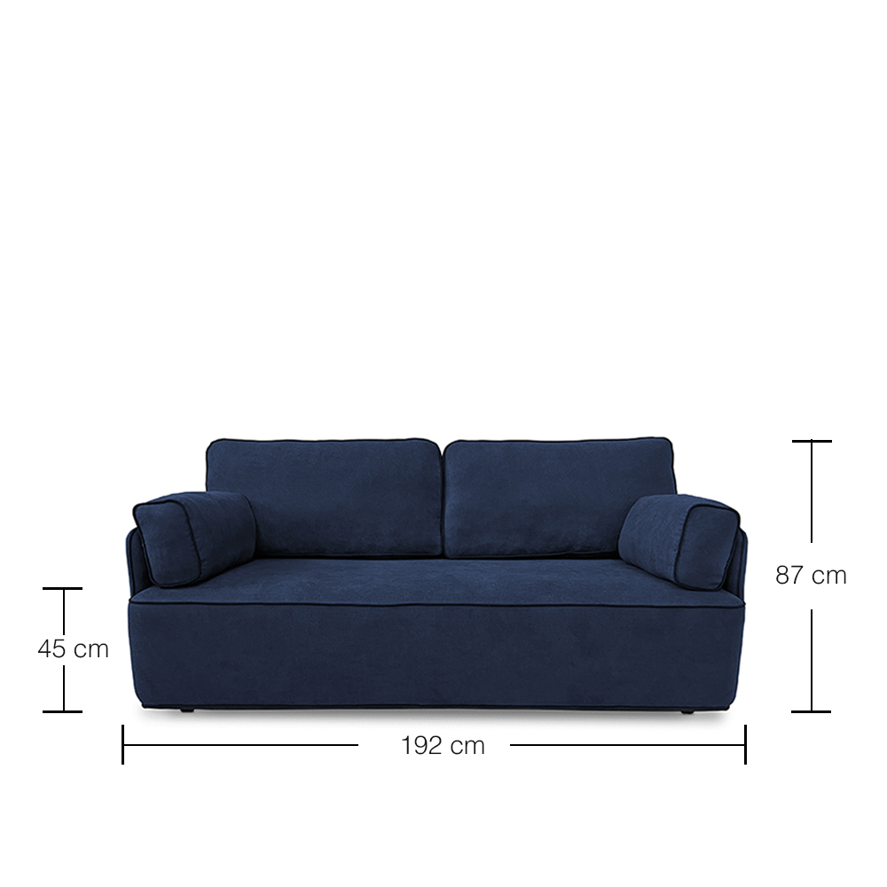 Owen 2.5 Seater Sofa - Modern Compact Loveseat for Small Spaces | Perfect for Apartments, Living Rooms & Cozy Home Decor