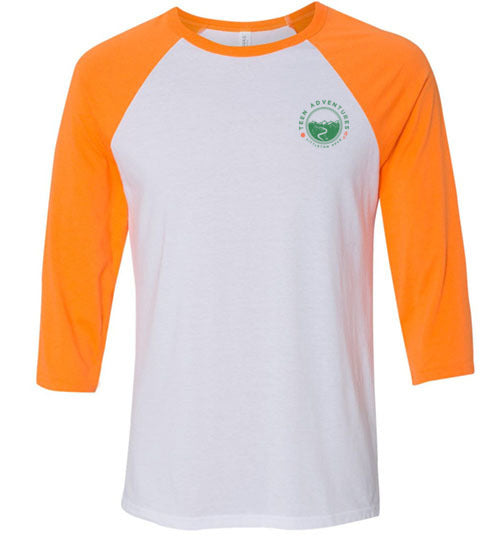 Littleton 3/4 Sleeve T-Shirt for Teens | Comfortable Casual Top for School, Travel & Outdoor Adventures