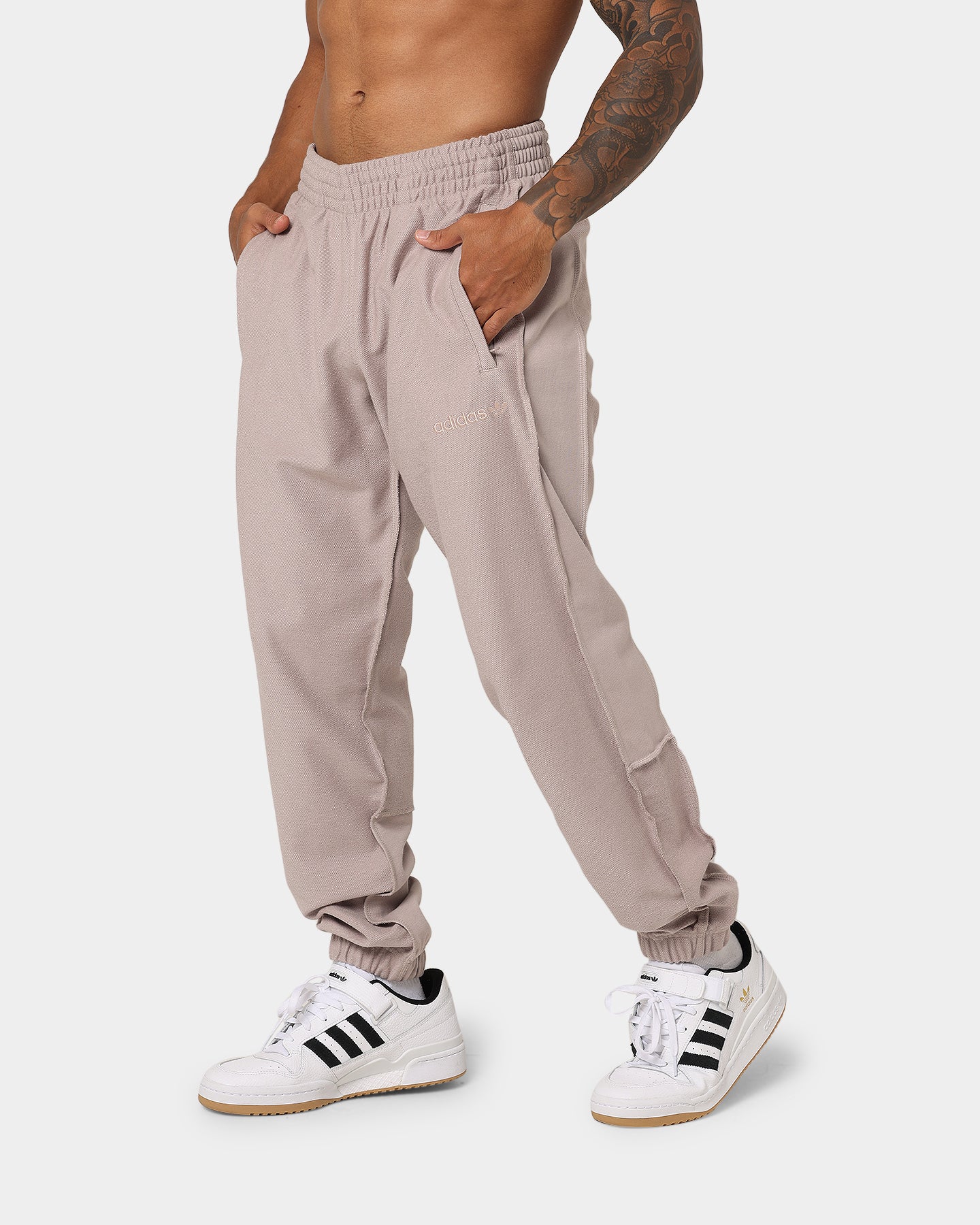 Adidas Loopback Sweatpants for Men - Vapor Grey Joggers with Elastic Waistband | Comfortable Lounge Pants for Gym, Running & Casual Wear