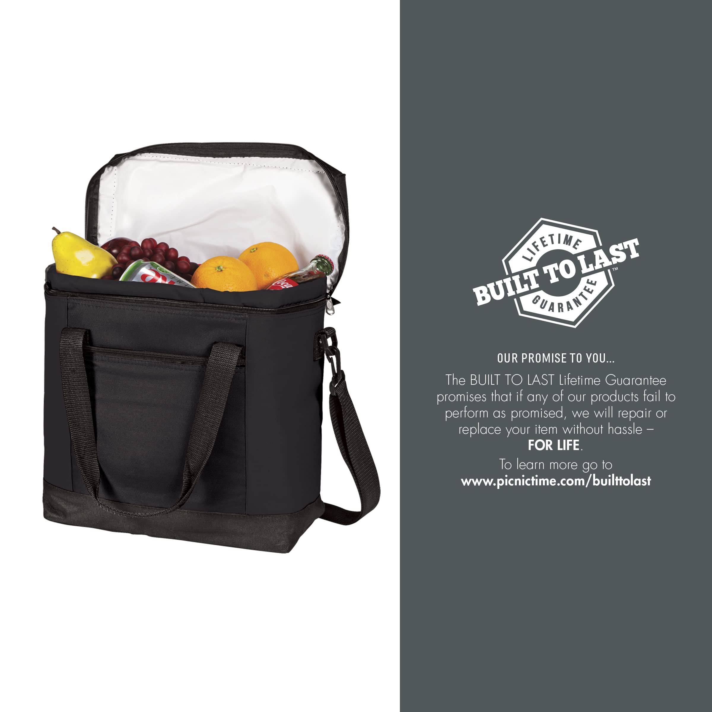 PICNIC TIME NCAA Unisex-Adult Montero Insulated Cooler Tote Bag for Beach, Picnics, Tailgating & Outdoor Adventures