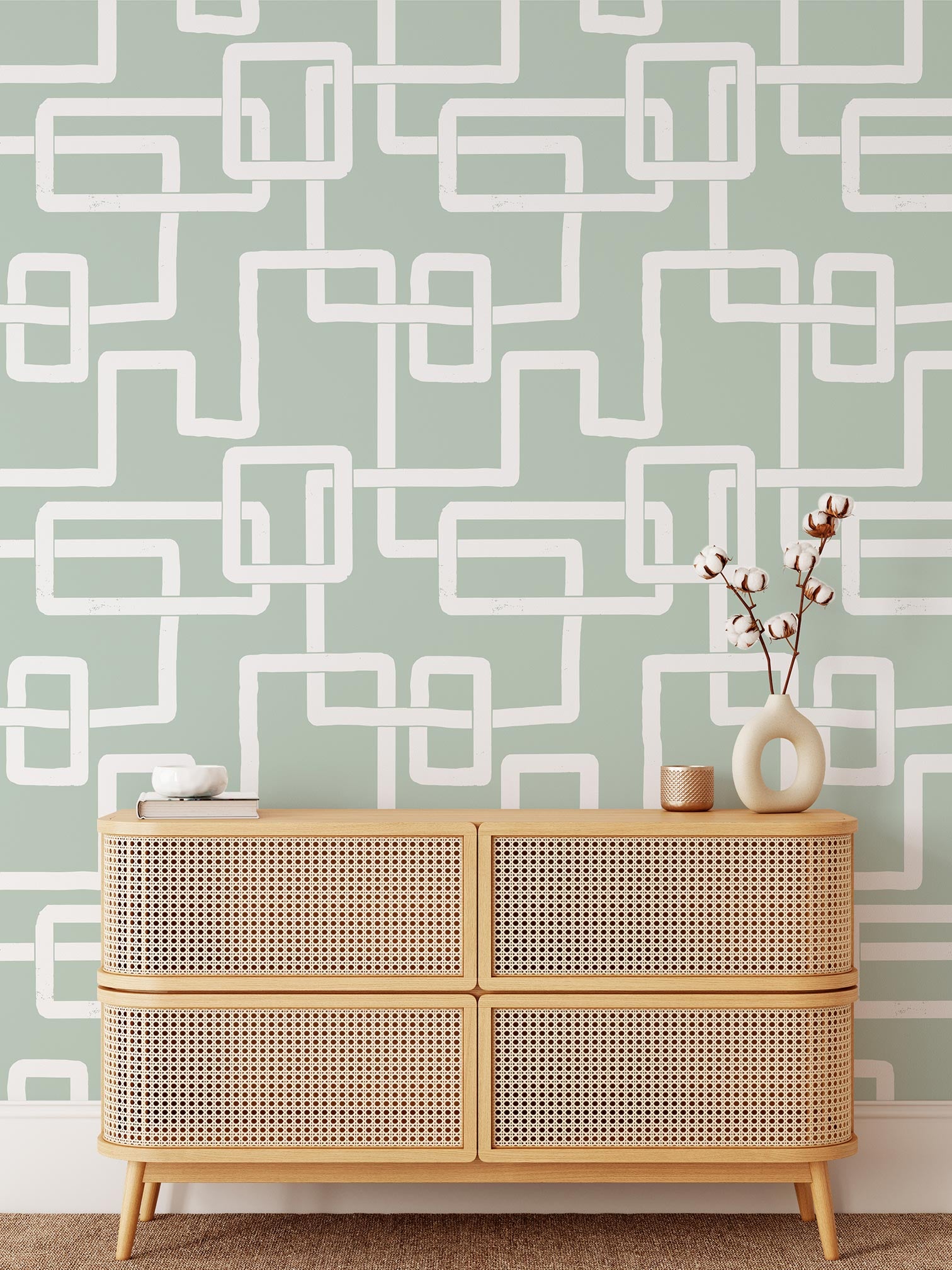 Imbroglio Wallpaper - Premium Self-Adhesive Peel and Stick Wallpaper for Home Decor - Perfect for Bedrooms, Living Rooms & Accent Walls