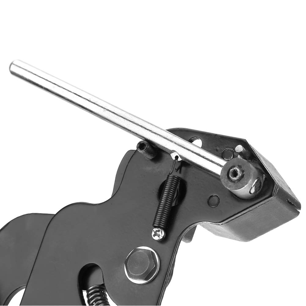 Professional Stainless Steel Cable Tie Tensioner Tool - Self-Locking Crimping Plier for Ladder Cable Ties | Heavy Duty Wire Cutter | Perfect for Electrical Work, HVAC, Automotive & Industrial Applications