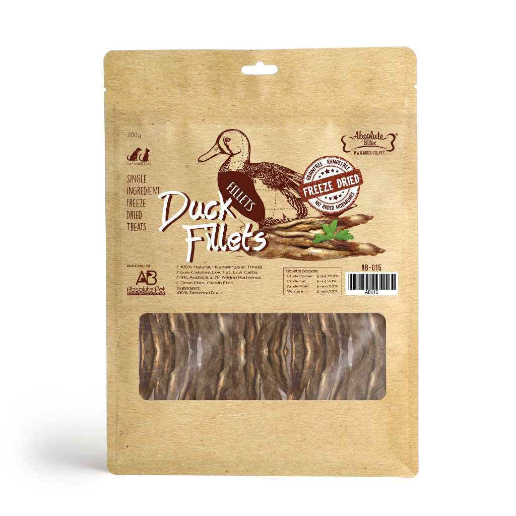 Absolute Bites Air Dried Dog and Cat Treats - 10 Natural Flavors, Grain Free | Healthy Training Snacks for Pets | Perfect for Travel, Training & Rewards [4 for $25.20]
