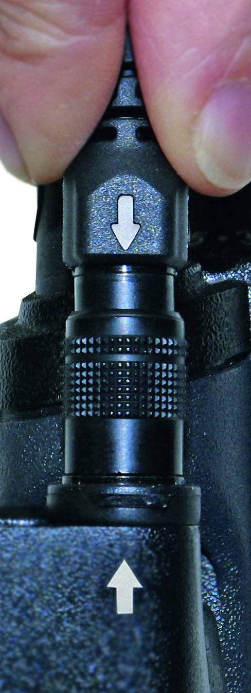 Hawk Black Diamond Tactical Lapel Microphone with Easy Connect EP1334ECBT - Compatible with Motorola APX & TRBO Radios - Perfect for Law Enforcement, Security & Outdoor Adventures