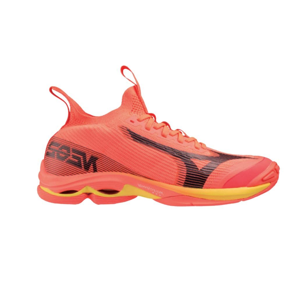 Mizuno Lightning Neo 2 Men's Volleyball Shoes Pink - Lightweight & Breathable for Indoor Court Sports, Training & Competitive Play