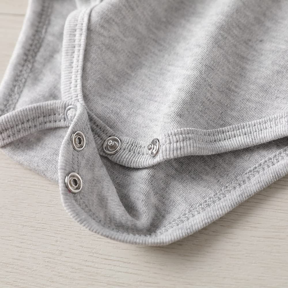 SHLRZY Baby Boy & Girl Clothes - Unisex Bodysuits for Playtime & Family Outings