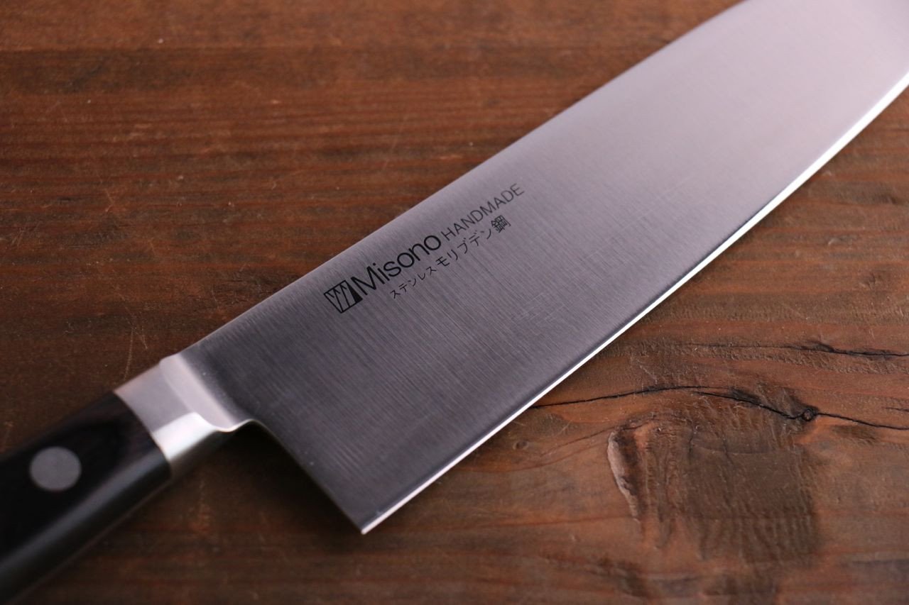 Misono 180mm Molybdenum Santoku Knife - High-Performance Japanese Kitchen Knife for Slicing, Dicing & Chopping Vegetables, Meat & Fish - Perfect for Home Chefs & Professional Cooking