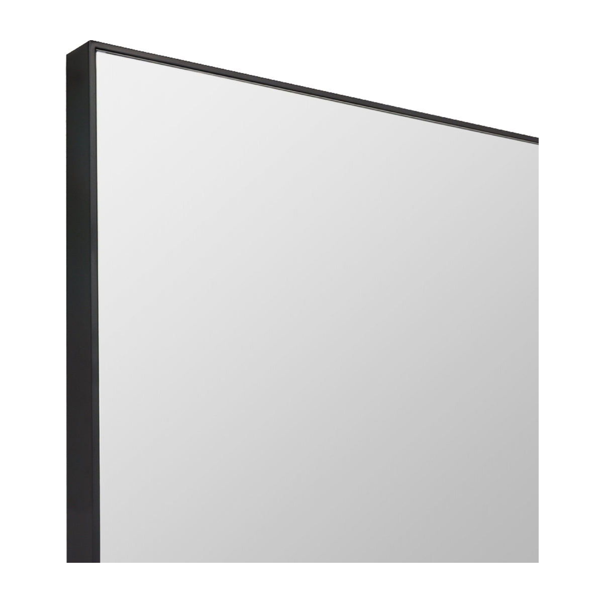 Flynn Leaner Mirror - Full Length Standing Mirror with Adjustable Tilt, Black - Perfect for Bedroom, Living Room, or Dressing Area