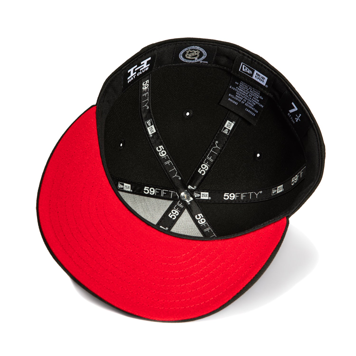 New Era 59Fifty Detroit Red Wings Team UV Black Baseball Cap - Official MLB Snapback Hat for Men & Women - Perfect for Baseball Games, Streetwear & Fan Collections
