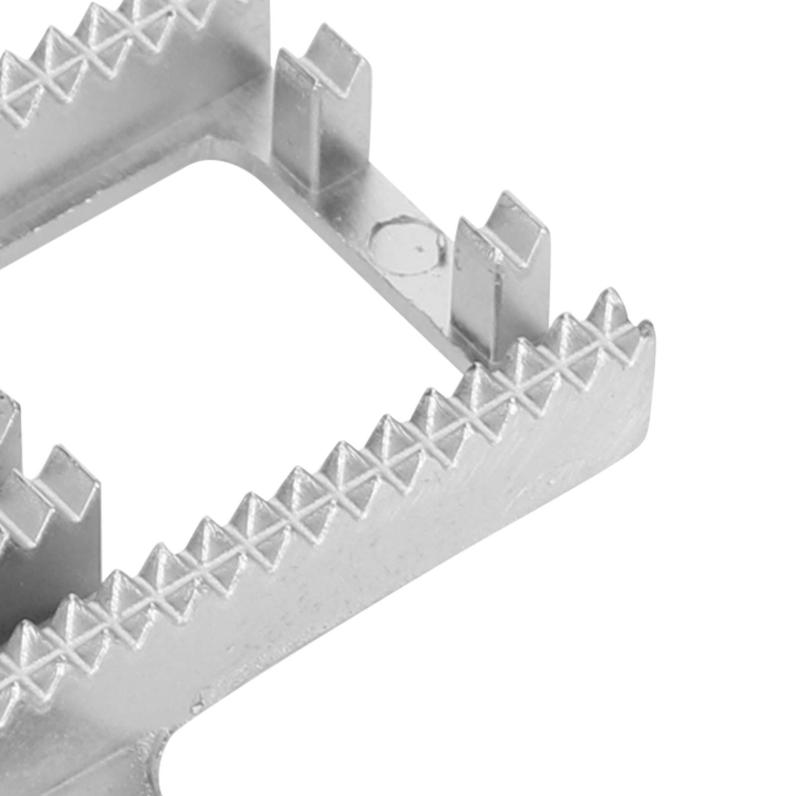 2PCS Heavy Duty Metal Sewing Machine Feed Dog Teeth - Sharp Replacement Parts for Singer 4423, 5532 & 44S - Perfect for Quilting, Denim Sewing & Heavy Fabrics