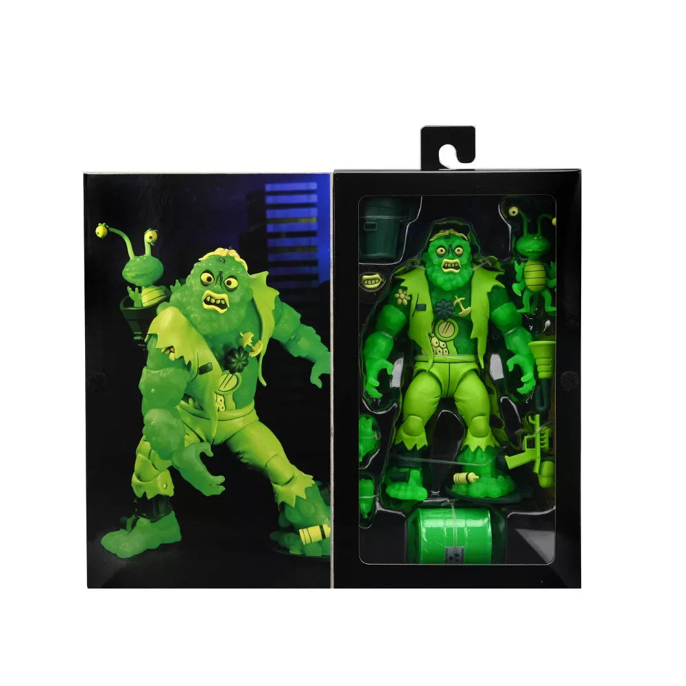 Teenage Mutant Ninja Turtles Ultimate Glow in The Dark Muckman & Joe Eyeball Action Figures - Collectible Toys for Kids, Perfect for TMNT Fans and Nighttime Play