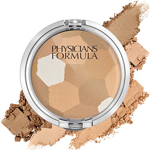 Physicians Formula Setting Powder Palette - Multi-Colored Pressed Finishing Powder for Natural Coverage, Beige | Dermatologist & Clinically Tested | Perfect for Everyday Wear, Photo Shoots & Special Occasions