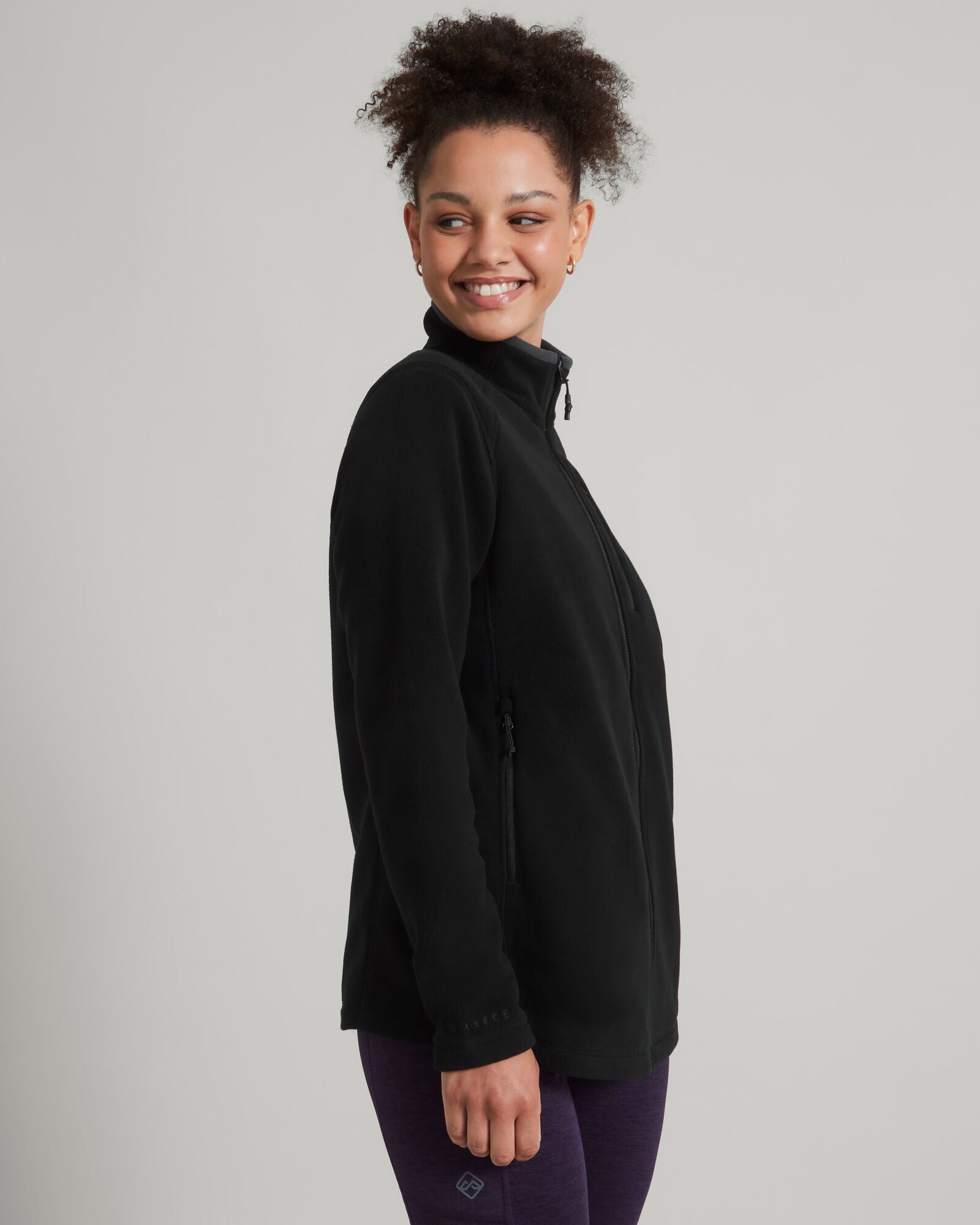 Women's Ridge 200 PrimaLoft Bio Jacket - Lightweight Waterproof Winter Coat for Hiking & Outdoor Activities (Black)
