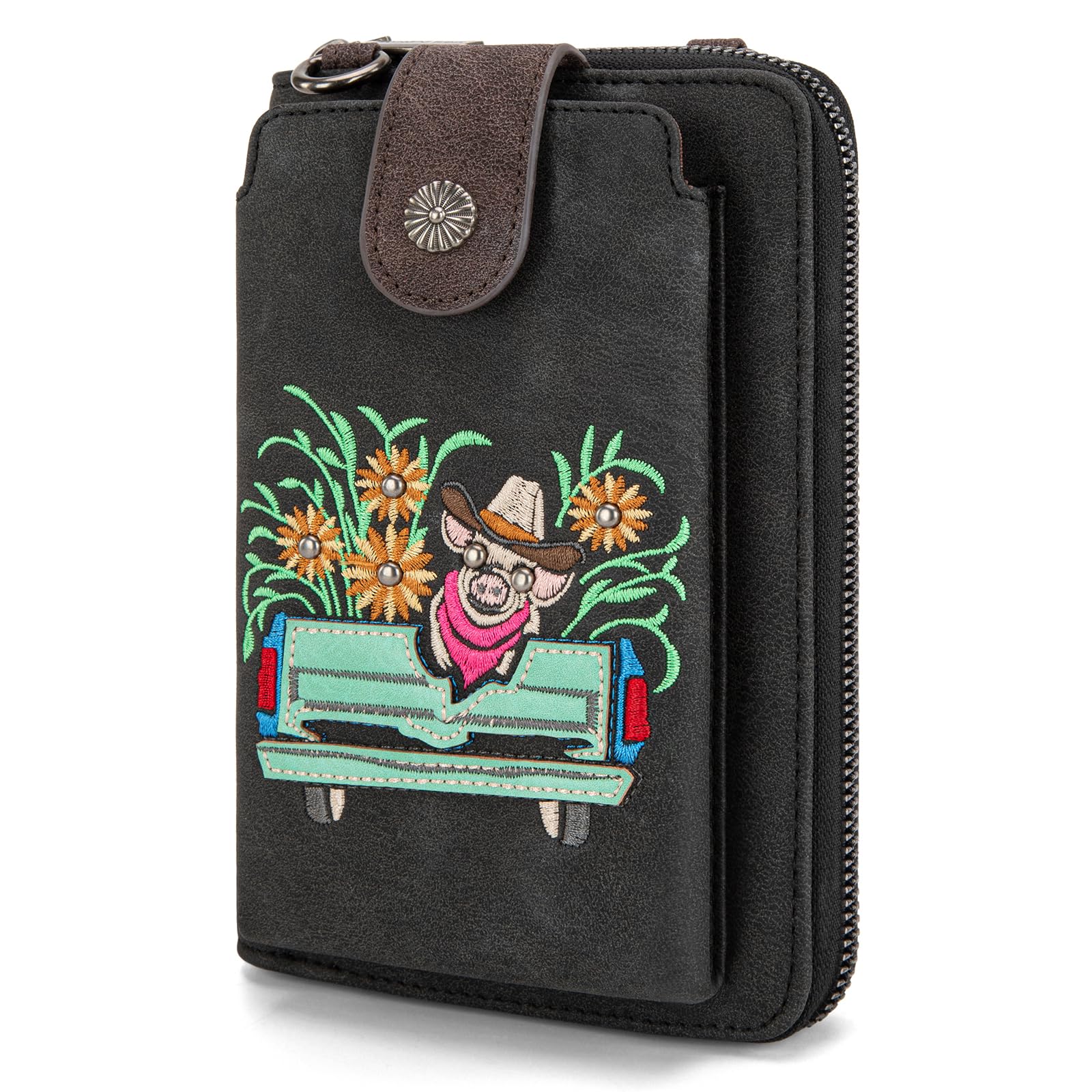 Montana West Small Crossbody Bags for Women - Stylish Western Handbag with Secure Cash Slots | Perfect for Travel, Shopping & Everyday Use