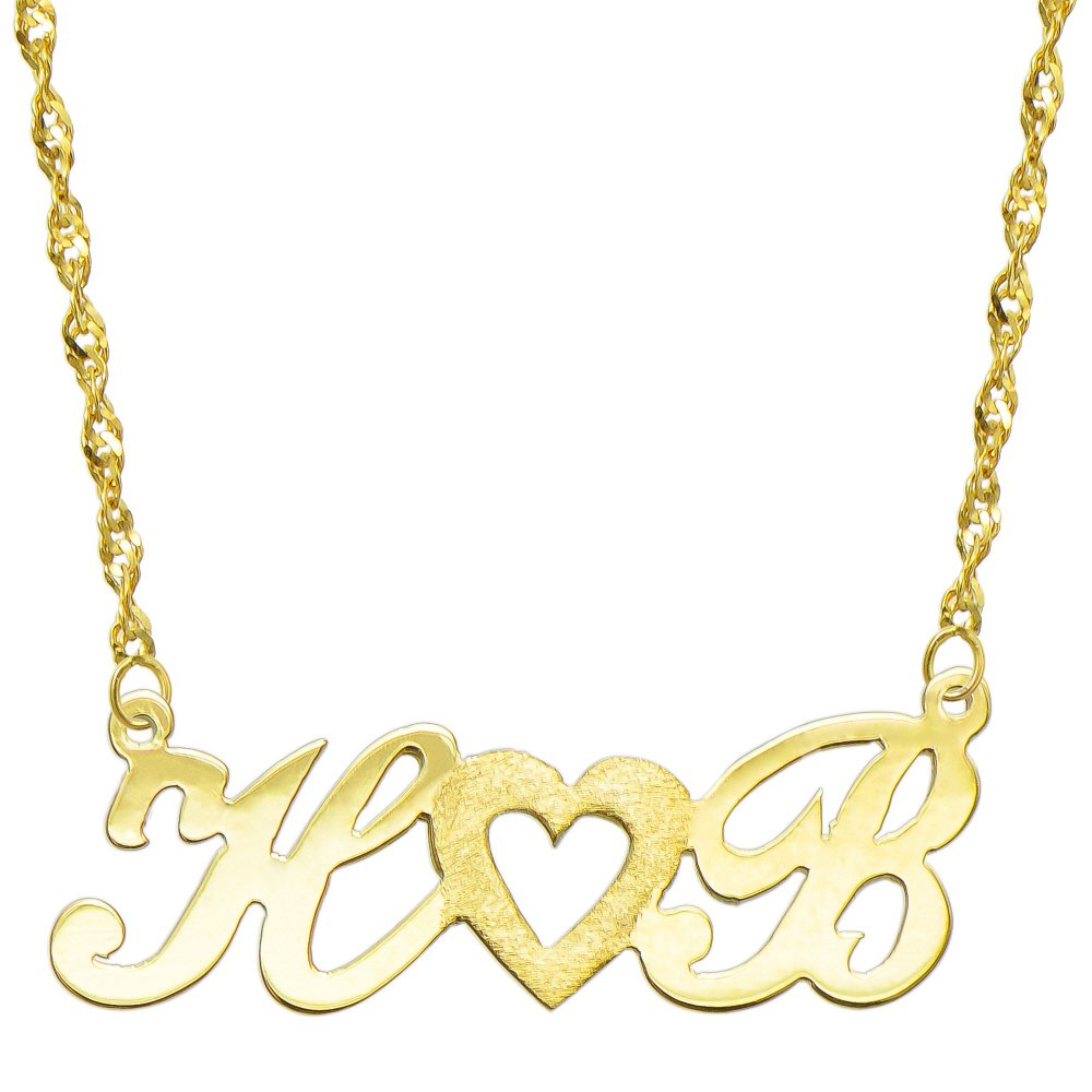 14K Yellow Gold Personalized Name Plate Necklace - Custom Engraved Jewelry Gift for Women - Perfect for Birthdays, Anniversaries & Special Occasions