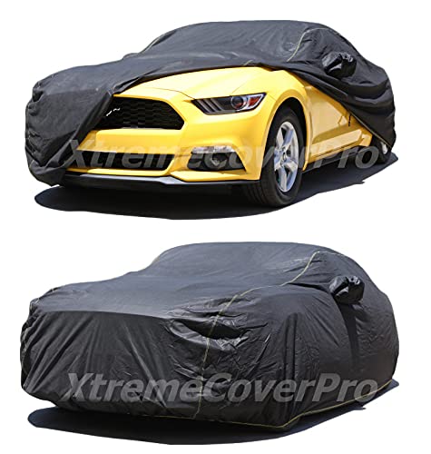 Premium Waterproof Car Cover for Lexus LC500/LC500H (2018-2025) - XTREMECOVERPRO Diamond Series Black - All-Weather Protection for Indoor/Outdoor Use - Perfect for Parking, Travel & Long-Term Storage